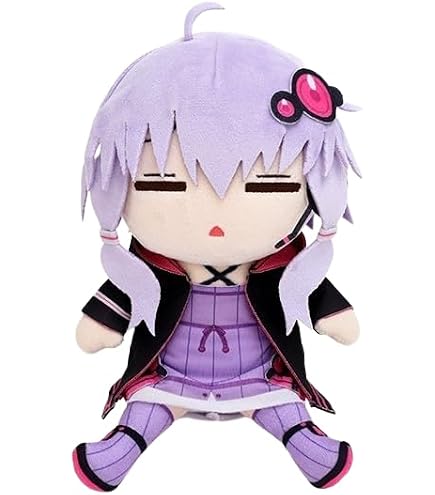 Amazon.co.jp: VOICEROID 結月ゆかり おすわりぬいぐるみ : おもちゃ